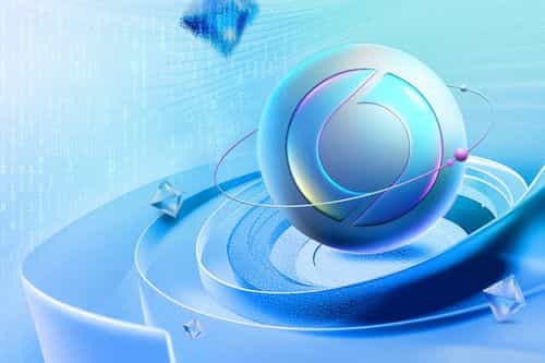 A futuristic digital illustration featuring a glowing sphere with abstract shapes and data streams, symbolizing the Soneium blockchain technology.