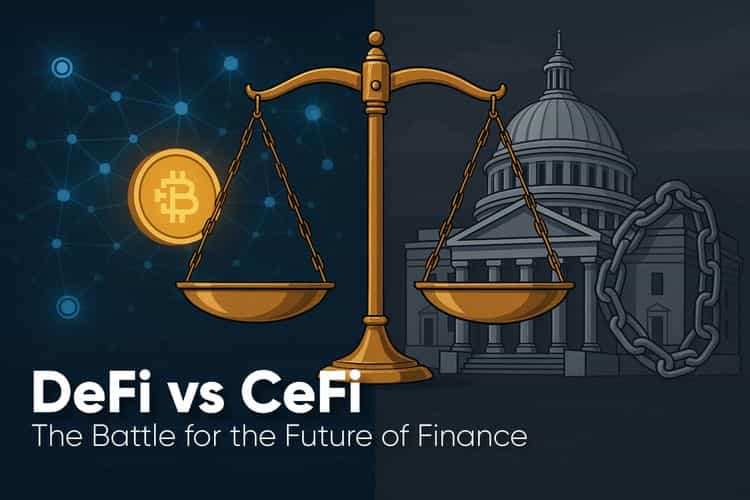 The power to choose is yours: DeFi vs CeFi. Know the difference, and own your financial future.